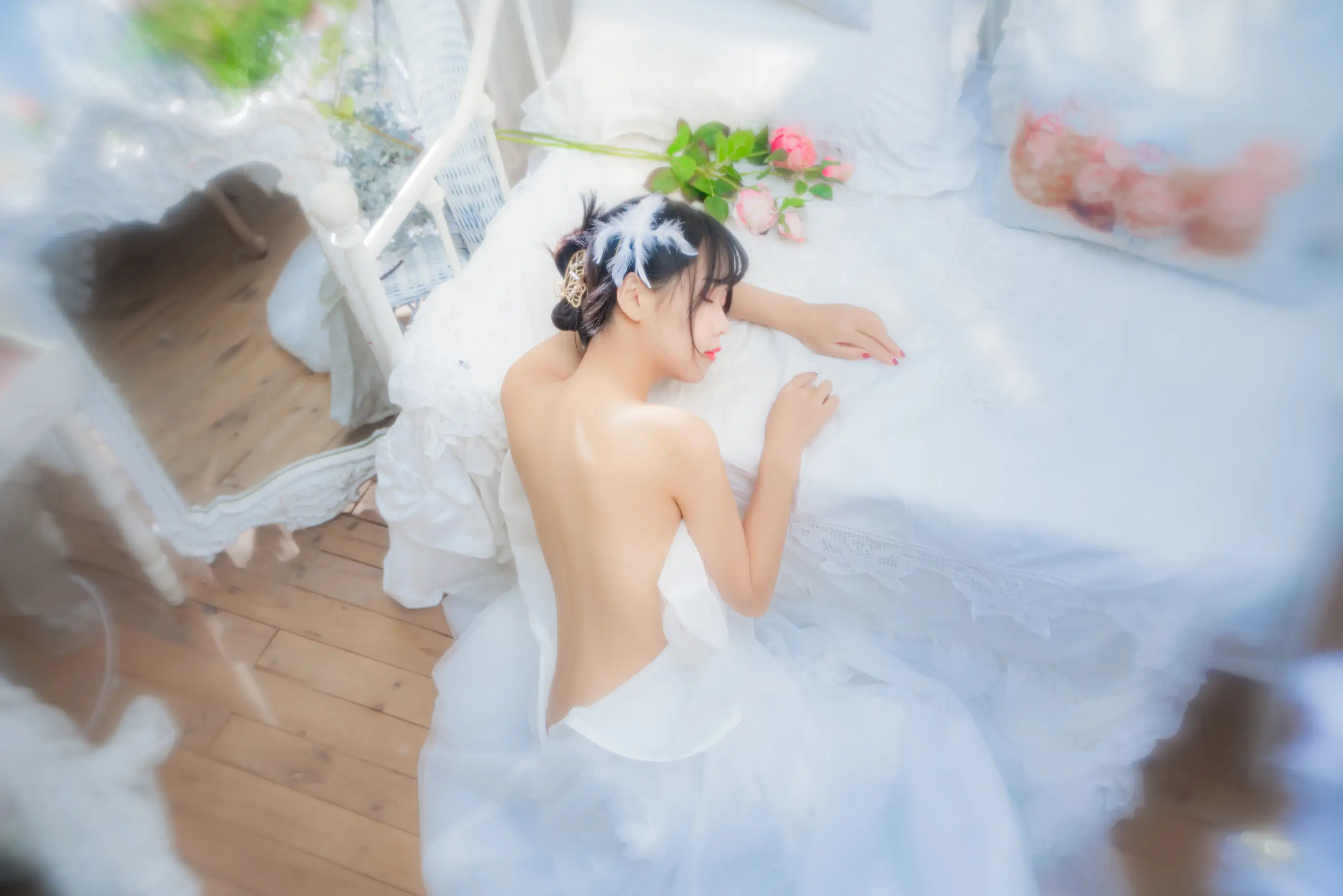 [YITUYU] 2022.05.28 Vol.1008 – Pure White Flower Marriage bud o0#[33P]-18