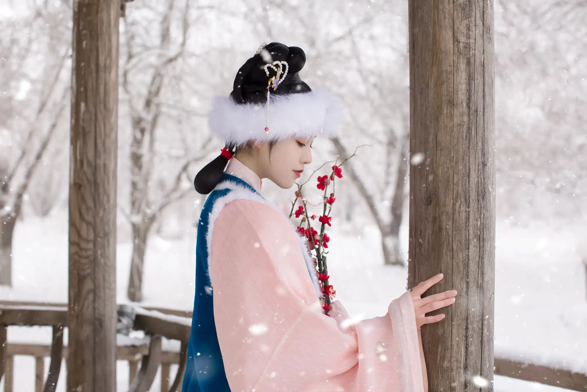 [YITUYU] 2022.08.10 Vol.1672 – Walking in the snow to find plum blossoms Yan Huan does not drink#[26P]-7